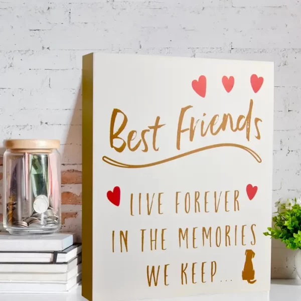 Best Friends Memorial Pet Sign